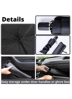 Foldable Car Sunshade Umbrella For Front Windows UV Block Keep Car Cool Cover Visor Umbrella With storage Pouch Easy To Use Umbrella 140X79CM - pzsku/ZF97D820FE58A1CDA5270Z/45/_/1689146135/a54f11d3-e032-4206-95f7-46dae45ac830