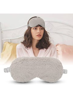 ™ 100% l Silk and Fur Reversible Sleep Mask Cover for Insomnia Puffy Eyes and Dark Circles (Grey) - pzsku/ZF97D859A89401106C322Z/45/_/1662635426/136307b0-4213-42df-84bb-2345baa506a8