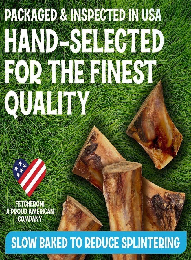 FETCHERONI Beef Marrow Bones for Dogs, 3" Bone, Long Lasting Stuffed Treats, Tasty and Healthy Snack for Small and Medium Sized Pets, (12 Pack) - Image 3