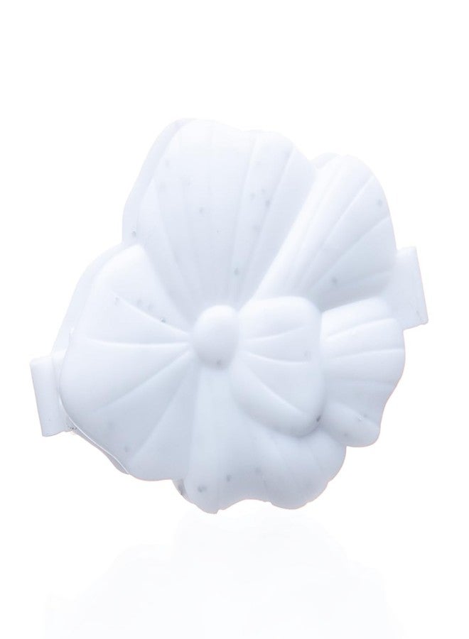 Confidence GaBBY Bows Patented Non Slip- Double Sided Snap Barrettes - 10 pack- (White) - Image 2