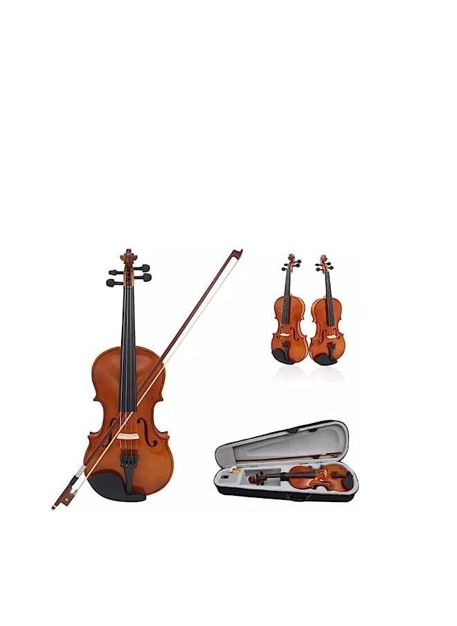 Megarya Student Acoustic Violin 3/4 Size With Case, Bow, Rosin  - Image 1