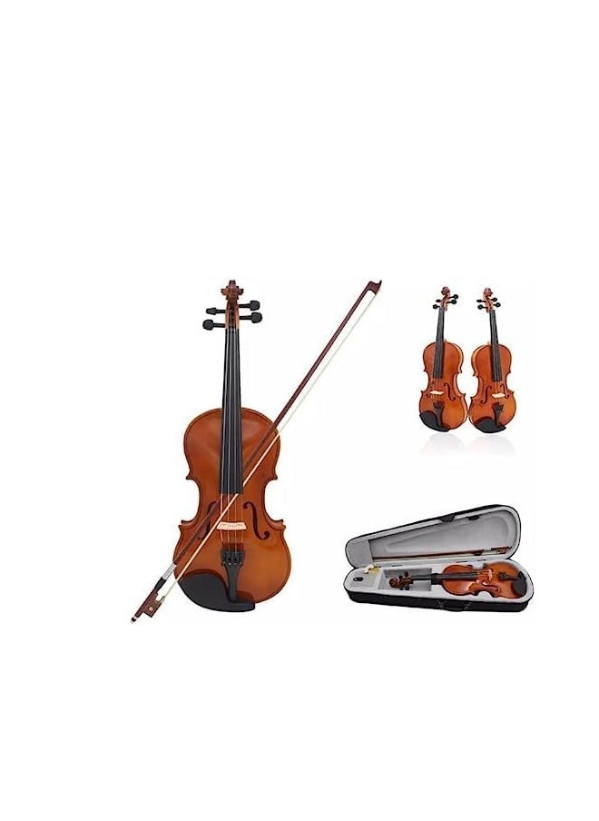 Megarya Student Acoustic Violin 3/4 Size With Case, Bow, Rosin  - Image 3