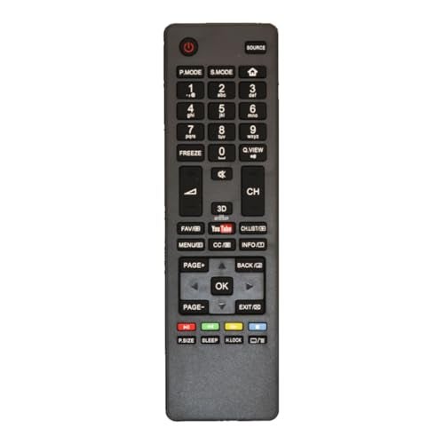 Upix LCD/LED Remote No. 18H, Compatible/Replacement for Haier LCD/LED TV Remote Control (Exactly Same Remote Will Only Work) - Image 1