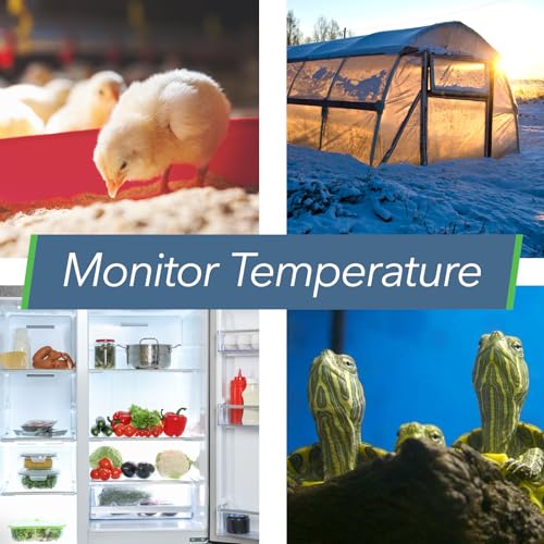 SensorPush HT.w Smart Temperature Sensor & Humidity Sensor - Bluetooth Thermometer and Hygrometer with App Monitoring - Water Resistant Temperature and Humidity Monitor for RV, Basement, Fridge & More - Image 4