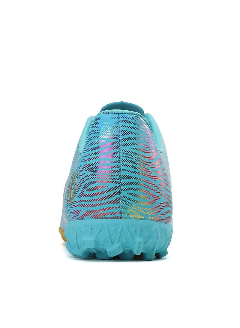 SKY WING SKY WING Men's Soccer Shoes Cleats Professional High-Top Breathable Athletic Football Boots Sneakers for Outdoor Indoor  - Image 4