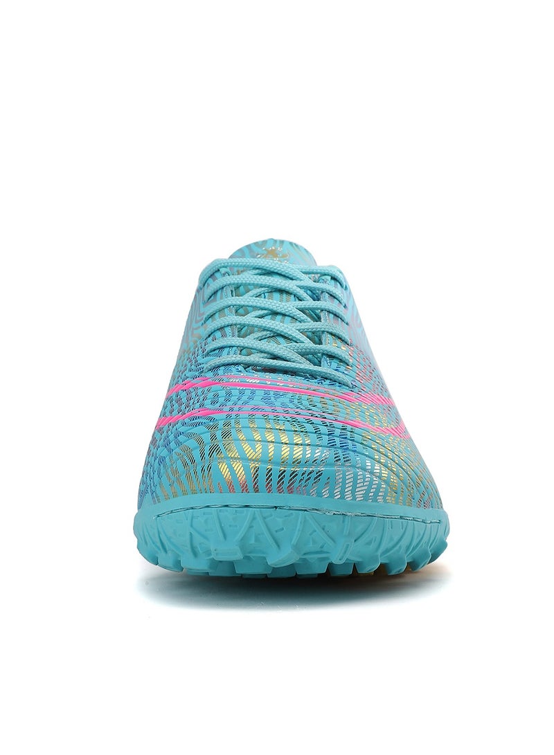 SKY WING Men's Soccer Shoes Cleats Professional High-Top Breathable Athletic Football Boots Sneakers for Outdoor Indoor - Image 3