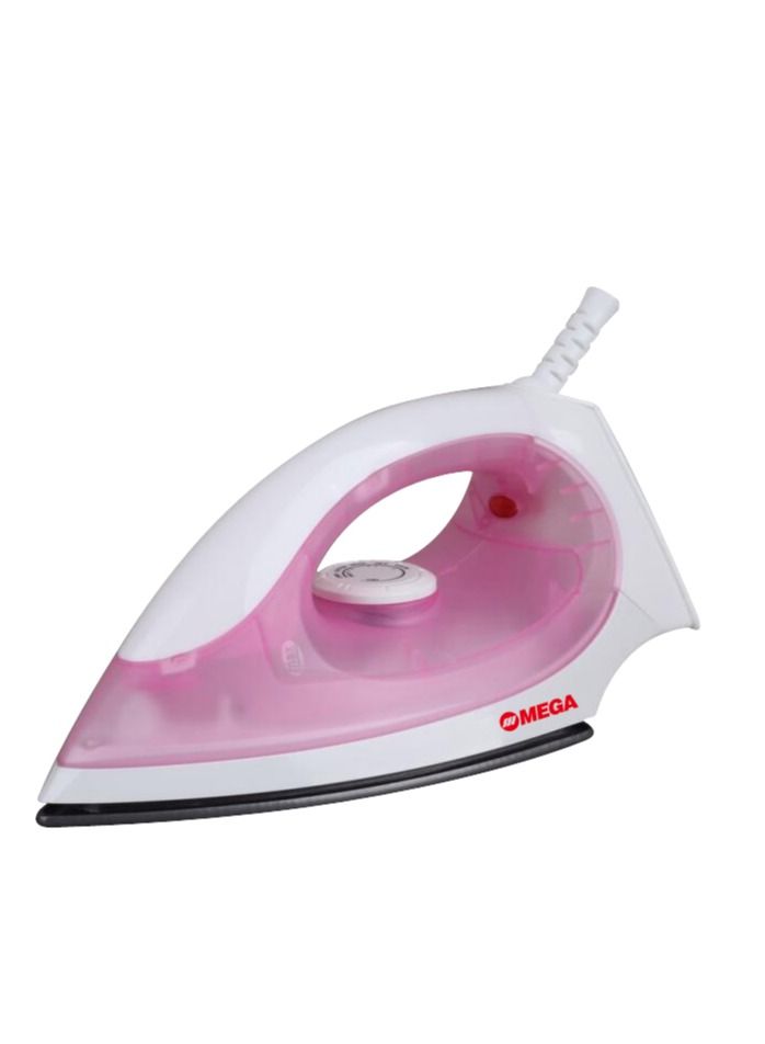 مكواة جافة MDI-168 1000 وات وردي