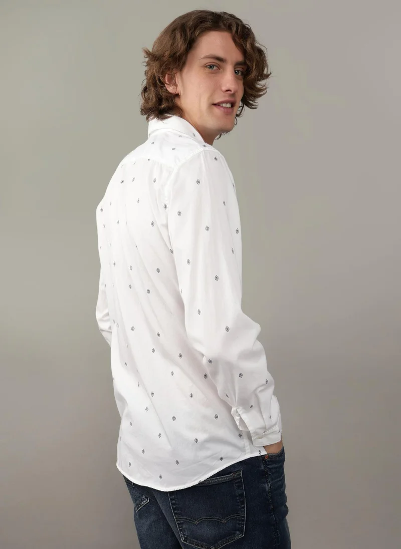 امريكان ايجل Slim Fit Button-Up Shirt