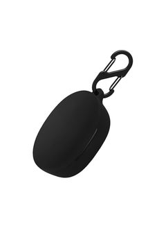 ماركة غير محددة غطاء جراب Anker Soundcore Life P2 سيليكون صغير محمول مقاوم للخدش ومقاوم للصدمات مع حلقة تسلق (أسود)  - Image 1