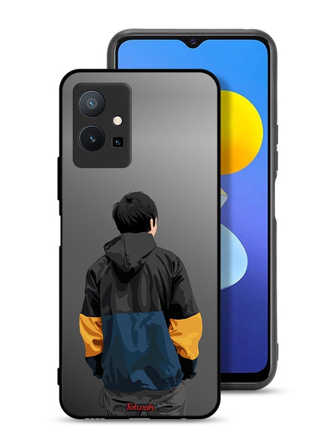 Tolwak Vivo Y75 5G Protective Case Cover Boy Portrait Art - Image 1