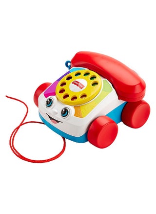 Toddler Pull Toy Chatter Telephone Pretend Phone with Rotary Dial and Wheels for Walking Play Ages 1+ years​ - pzsku/ZF97E5C4EB4DF3AA3E69AZ/45/_/1687408112/3c085526-5fbc-406f-8615-0d2a0d7cdead