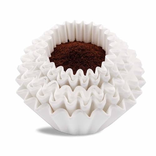 Revelook Coffee Filters 8-12 Cup, 7.875 inch x 3.25 inch, 200 Count Basket Coffee Filters, White Disposable 8 to 12 Cup Coffee Filter Paper - Image 5