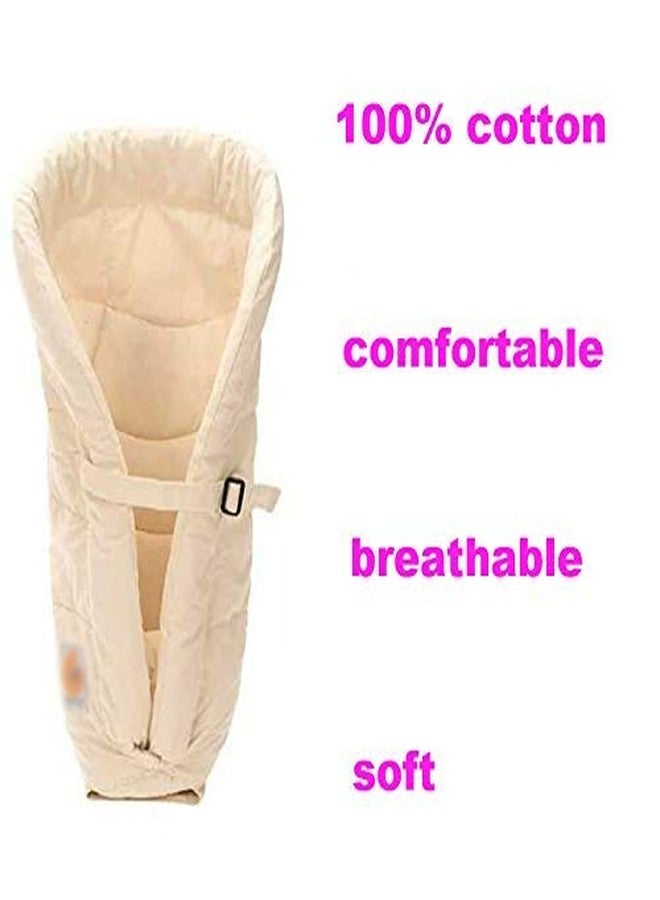 BABIES BLOOM Beige Organic Cotton Baby Sleeping Bag for Newborns (Blanket Bag Pouch) (0-6 Months Maximum), Baby Sleeping Carry Bag - Image 4