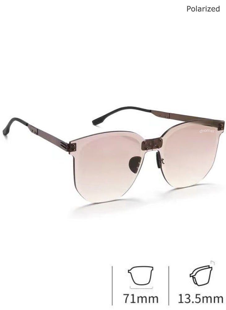 Chomel Fashion High-Definition Nylon Lens Sunglasses For Women's High-End Elegant Anti-Ultraviolet Anti-Blue Light  - Image 4
