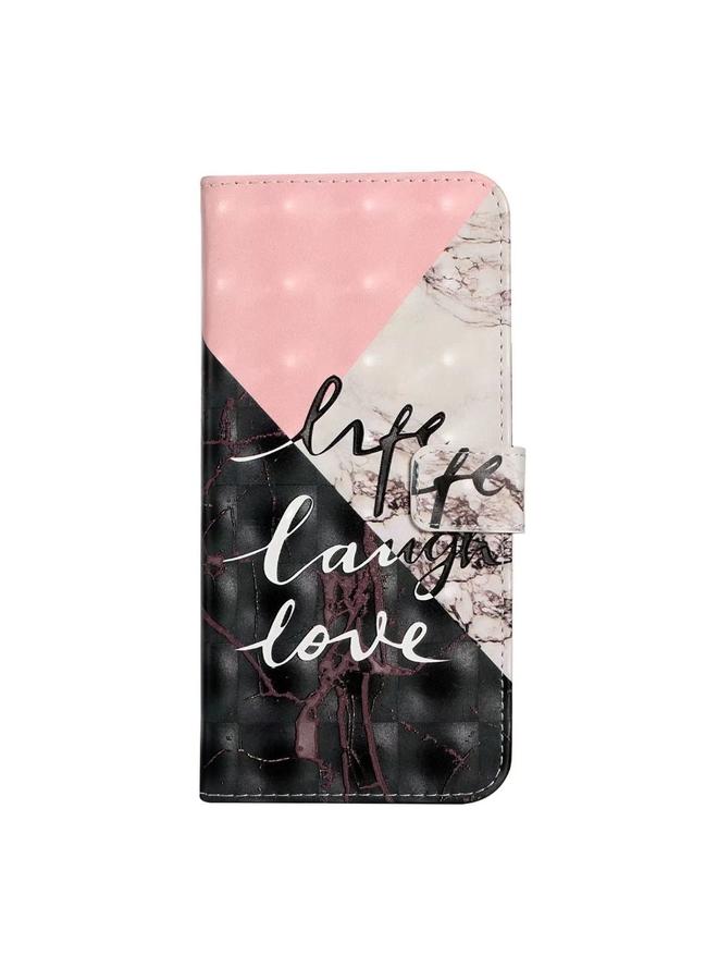 S-TOP Case For OPPO A36 / A76 / A96 Oil Embossed 3D Drawing Leather Phone Case - Image 2