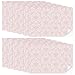 Flutesan 12 Pcs Miniature Dollhouse Wallpaper and Flooring Peel and Stick Mini DIY Self Adhesive Dollhouse Accessories 827 x 1169 Inch Vintage Pink - Image 2