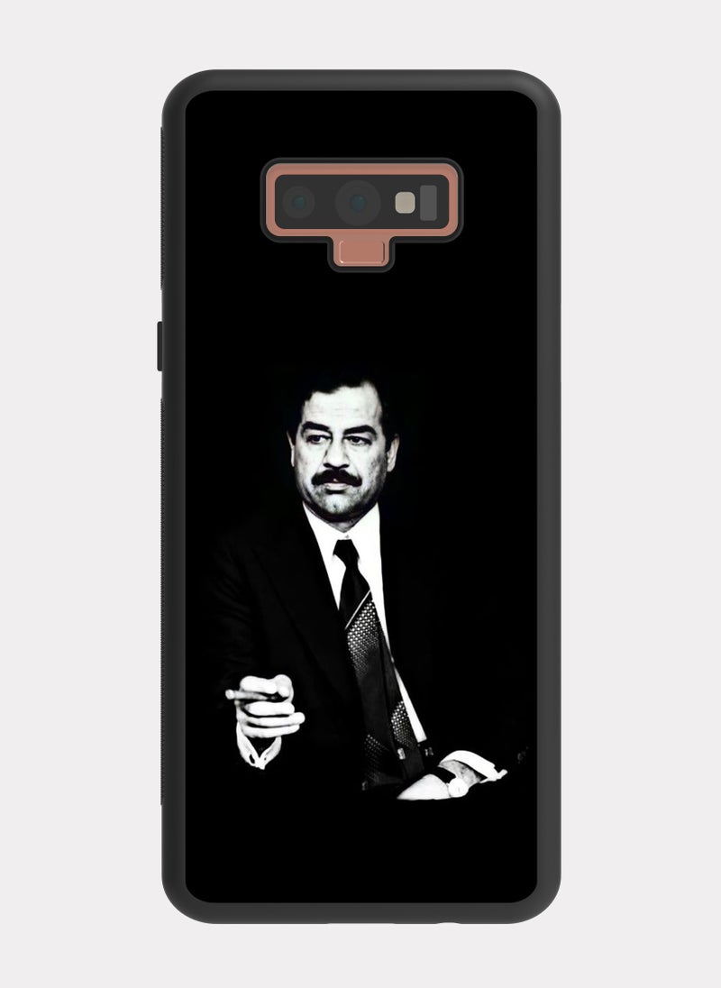 بكسلات كفر سامسونج جالكسي نوت 9 صدام حسين اسود - Image 1