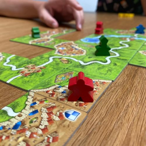 Awestuffs Family Board Games for Adults and Kids - Ages 8 and up, 2 to 8 Players (Carcassonne) - Image 3
