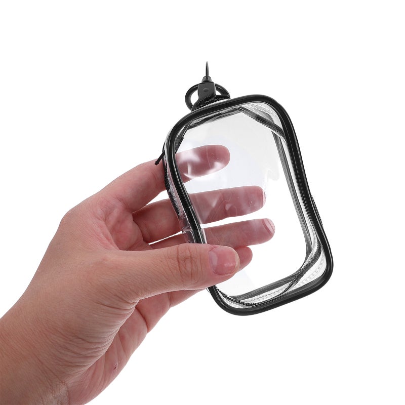 6pcs Display Bag For Dolls Collectibles: Protective Case Clear Figure Keychain Zipper Pouch Rectangular Toy Storage Box For Kids - Image 3