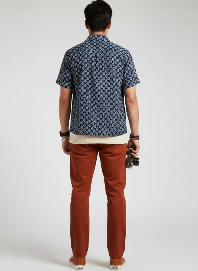 ترولوم Men Classic Graphic Print Casual Shirt