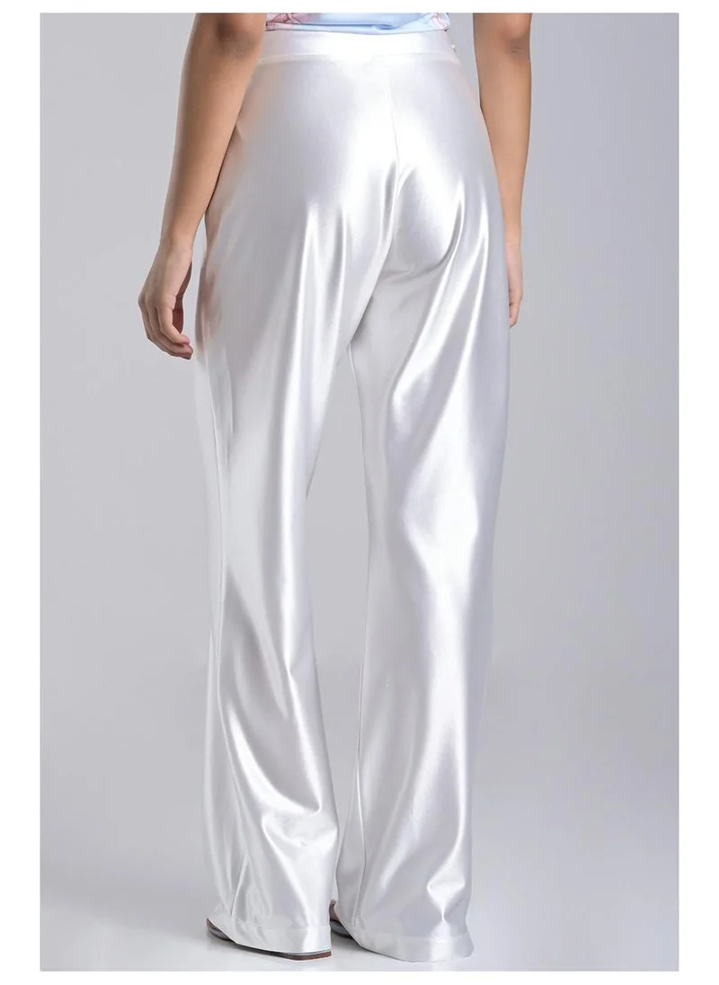 Carmen Steffens Off-white Palazzo Pants