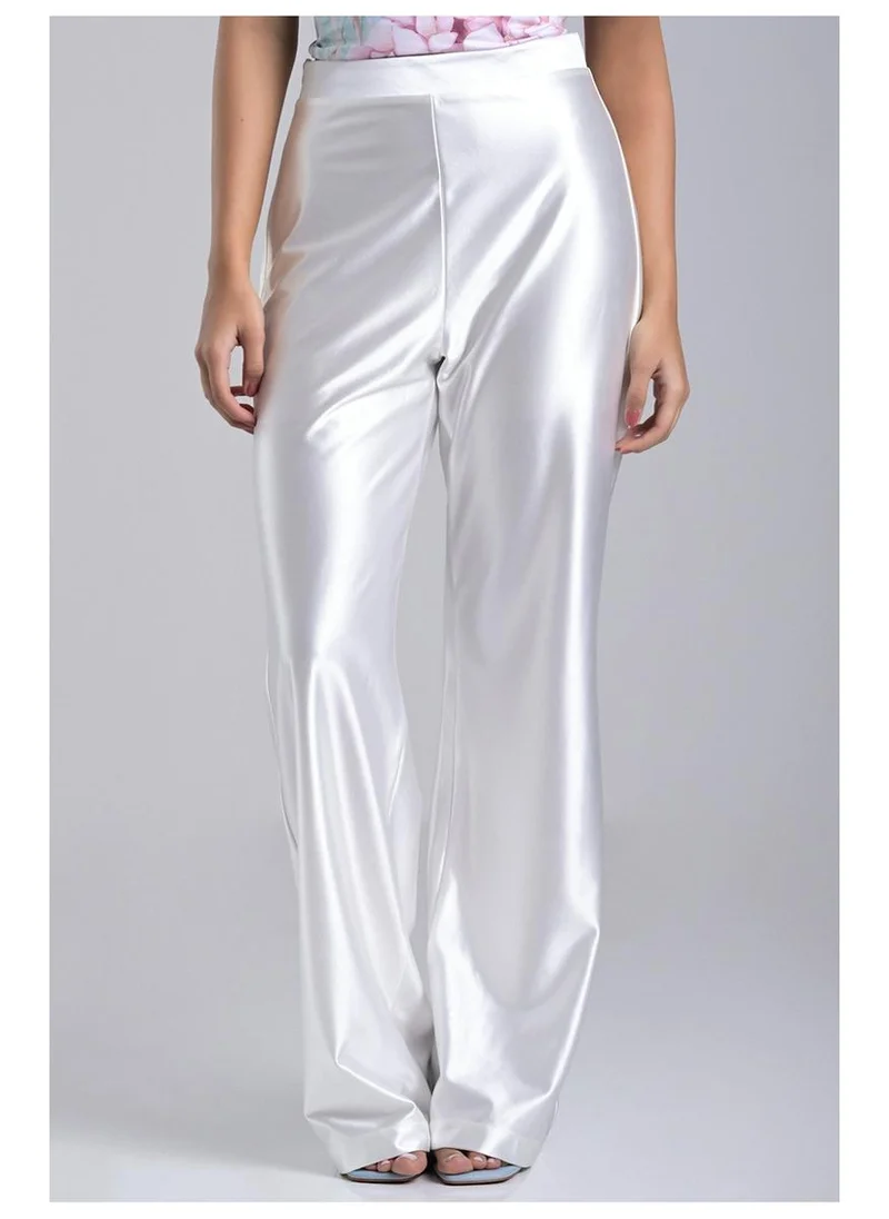 Carmen Steffens Off-white Palazzo Pants