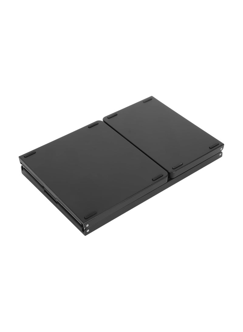 Foldable Bluetooth Keyboard for Travel, Folding Keyboard with Number Pad, Full-Size Portable Keyboard Mini Rechargeable Wireless Keyboard - Sync Up to 3 Devices