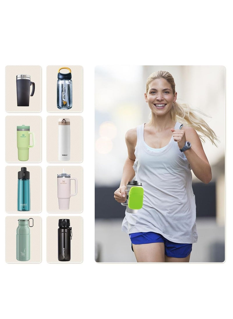 Generic - Gym Water Bottle Pouch Caddy with Phone Holder, Water Bottle Sleeve Bag with Pocket for Cards, Keys, Wallet, Convenient Gym Bottle Accessories for Men and Women - Image 1