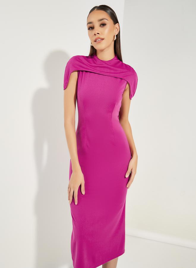 Styli Statement Sleeve Dress  - Image 2