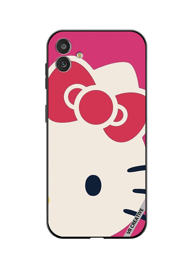 VR CREATIVE Protective Case Cover For Samsung Galaxy F14 Kitty Design Multicolour - Image 1