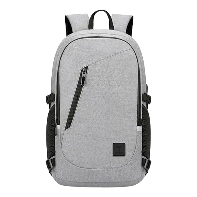 Impulse AspireAtlas 30L Water-Resistant Laptop Backpack with USB Port – Fits up to 16" (Grey, 1-Year Warranty) - Image 1