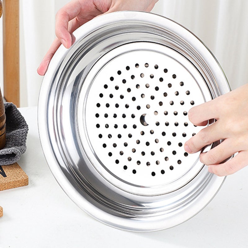 🍳 صينية تقديم بتصميم تصريف متعدد الاستخدامات للمطابخ والمطاعم - Image 5