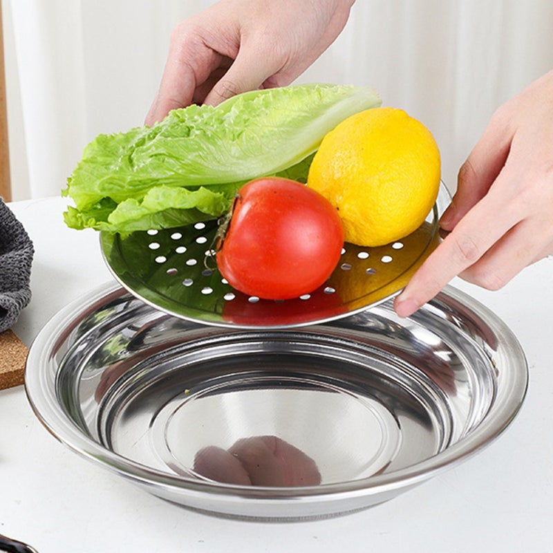 🍳 صينية تقديم بتصميم تصريف متعدد الاستخدامات للمطابخ والمطاعم - Image 4