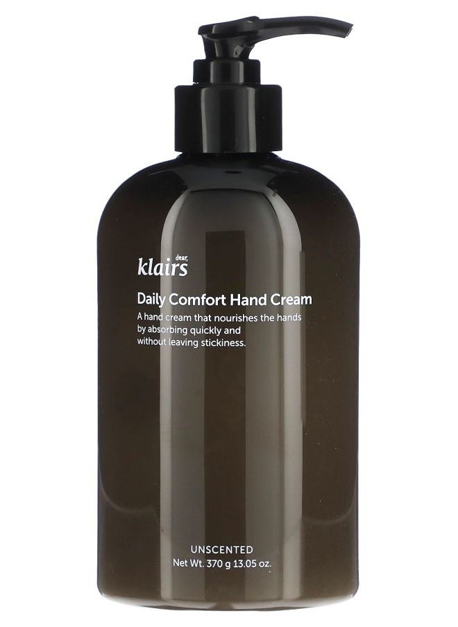 DEAR - Klairs Daily Comfort Hand Cream Unscented 13.05 oz (370 g) - Image 1