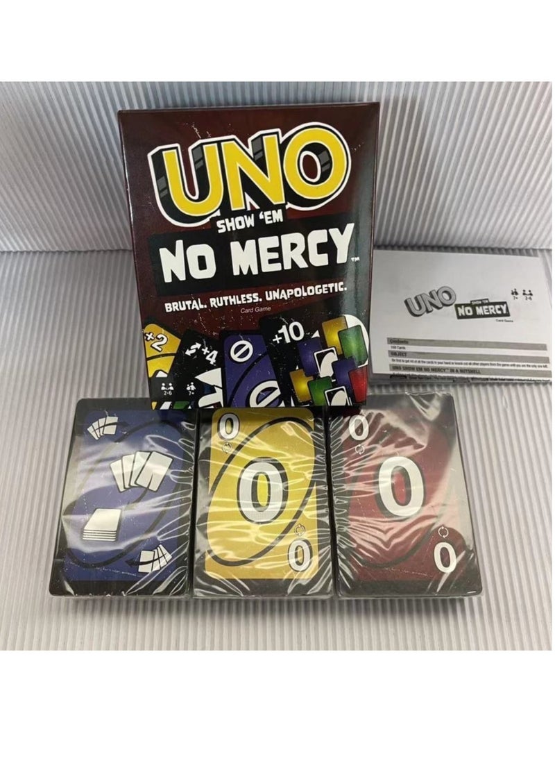 Mattel Games Show 'em No Mercy, Family Night Game Where All Cards Are Wild for 2-10 Players  - Image 3