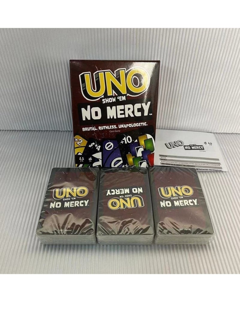 Mattel Games Show 'em No Mercy, Family Night Game Where All Cards Are Wild for 2-10 Players  - Image 4