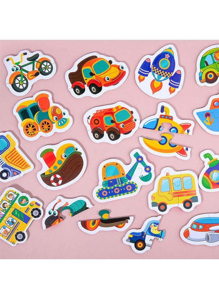 Educational Puzzle Set For Children in The Form Of The Animal World - Image 2