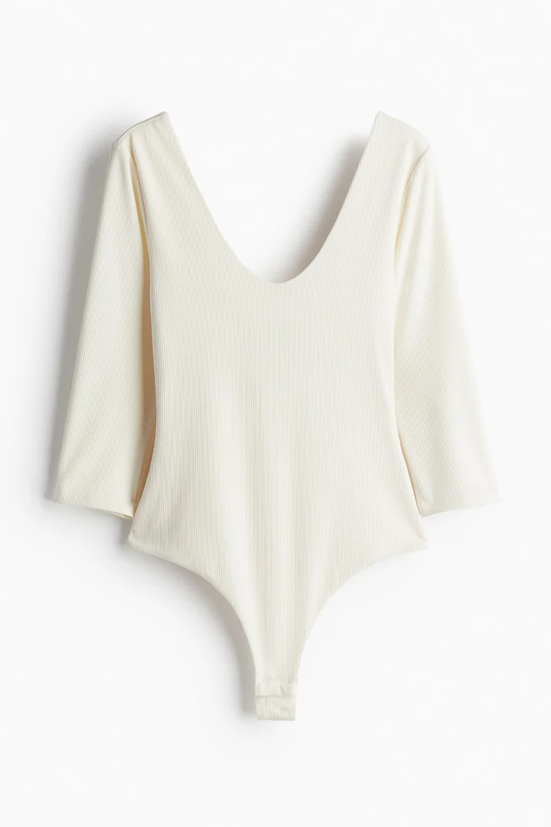 H&M Ribbed thong body