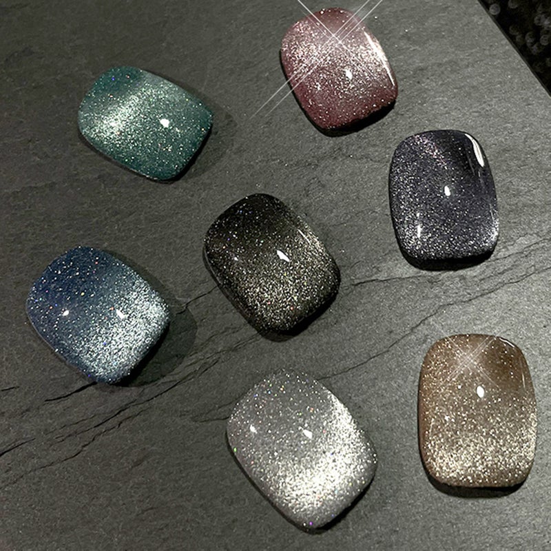ANNIES Cats Eye Reflective Glitter Nail Glue Fashion Sparkling Diamond Nail Glue DIY Nail Art Fingernail Decoration - Image 3