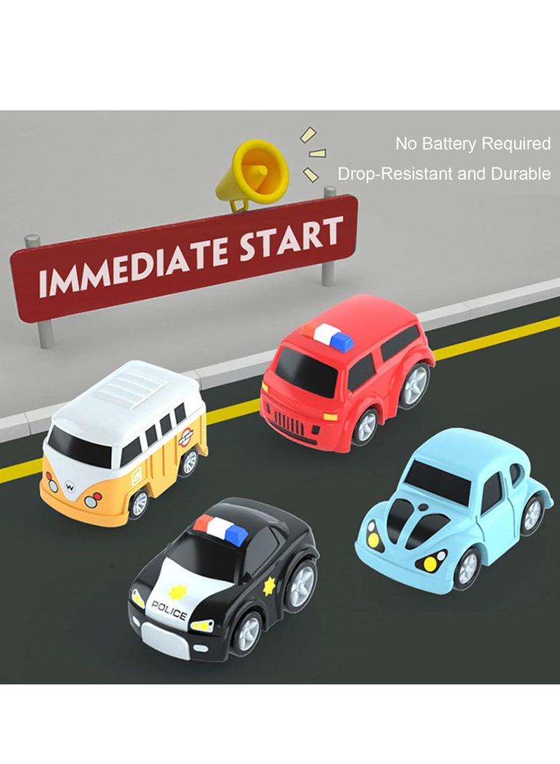 لعبة مغامرة السيارات - سيارة لعبة تعليمية لانقاذ المدينة لعمر ما قبل المدرسة، لعبة مسارات سباق للاولاد والبنات، العاب السيارات هدايا للاعمار من 2 -6، العاب تعليمية للاطفال الصغار - Image 5