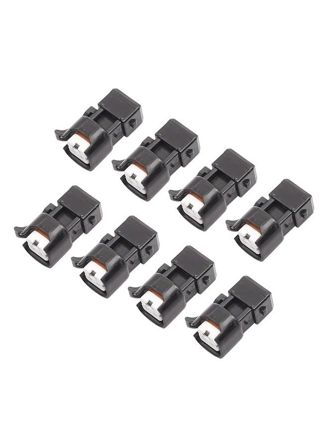 CE Centaurus Electronics 8pcs Fuel Injector Adapter Connector Kit Replacement for EV1 to USCAR EV6 & EV14 Chevy LS1 LS2 LS3 - Image 1