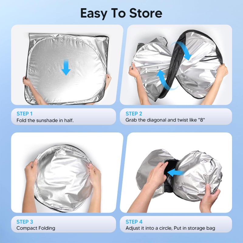 Levesica Windshield Sun Shade for Model Y/3 - Image 5