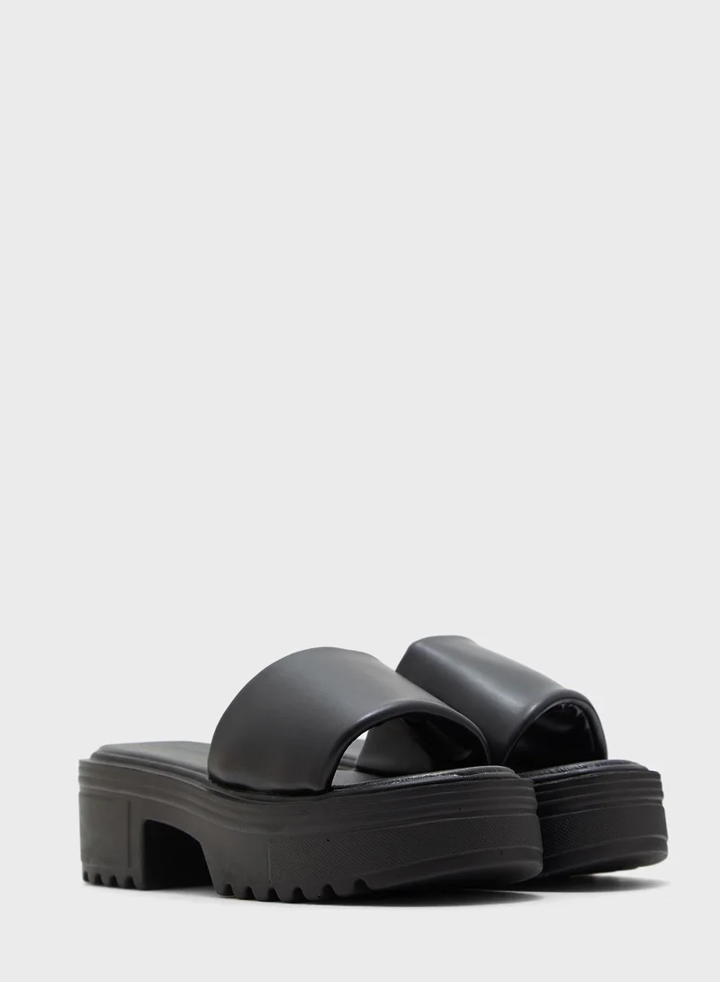 Truffle Chunky Sandal