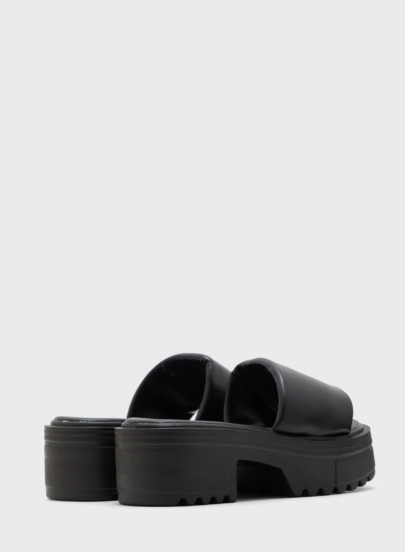 Truffle Chunky Sandal