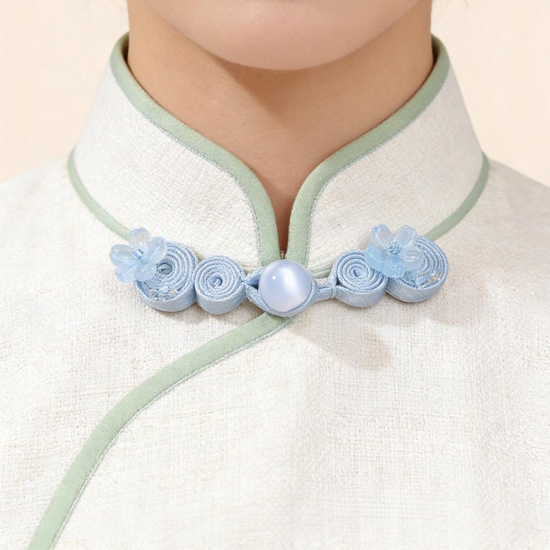 Cheongsam Flower Knot Button 11 Color for Clothing and Handicrafts Flower Button - Image 4