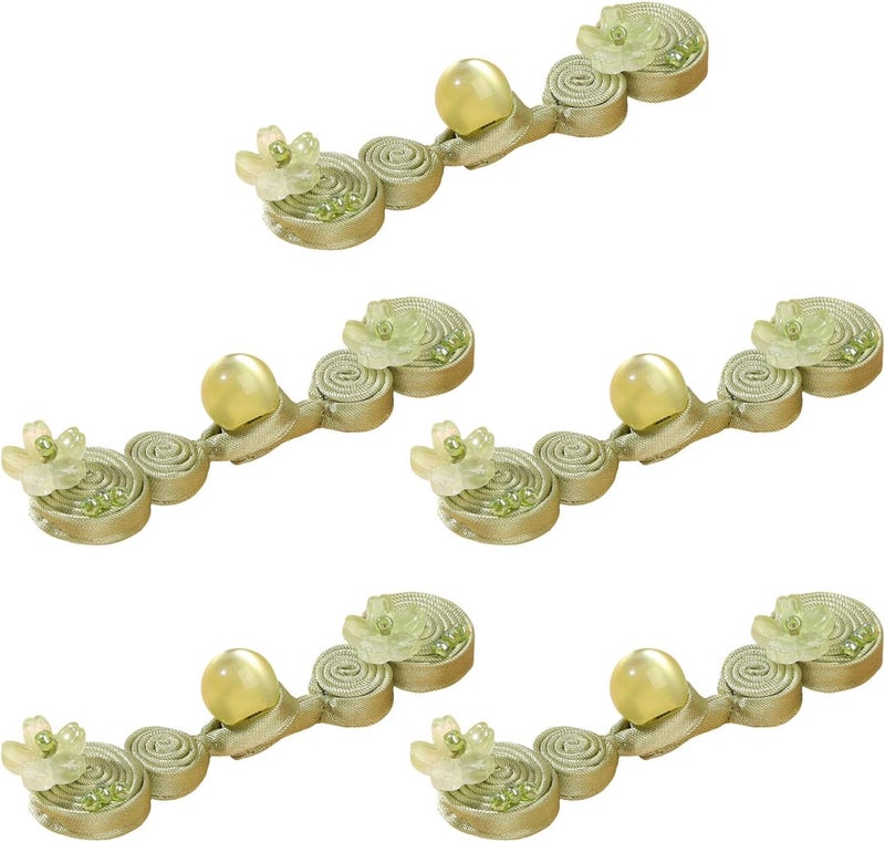 Cheongsam Flower Knot Button 11 Color for Clothing and Handicrafts Flower Button - Image 1