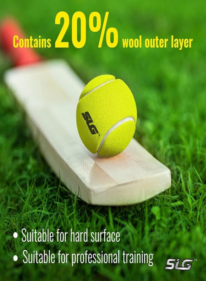 SLG Cricket Tennis Ball (Light) Set of 6 - Image 4