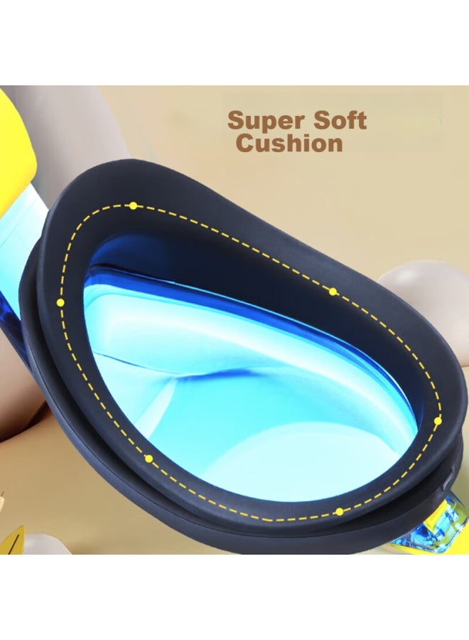 View Tabata Children's Swimming Goggles For Ages 6-12, High-definition 10x Anti-fog Waterproof Swimming Gl, Professional Protective Eyewear For Girls And Boys - Image 4