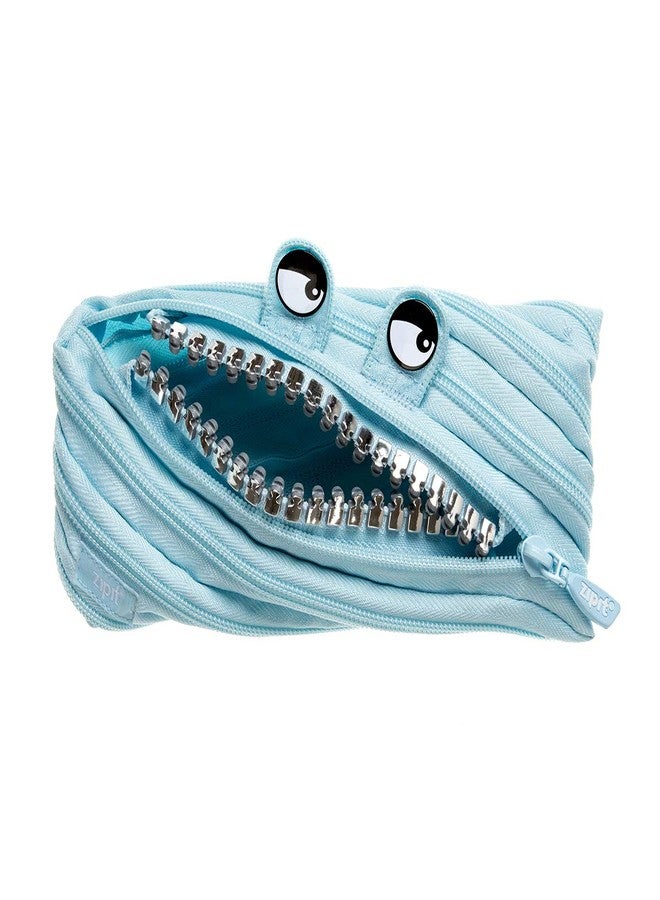 ZIPIT Grillz Pencil Case for Boys | Pencil Pouch for School, College and Office | Pencil Bag for Kids (Blue) - Image 1