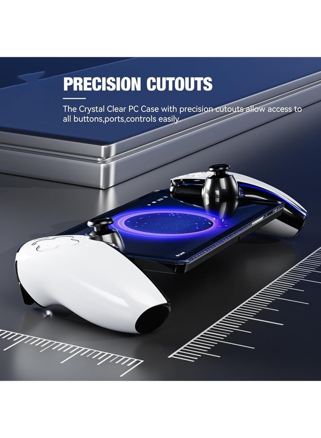 Transparent Protective Cover Compatible with Playstation 5 Portal (PS5), Shockproof Anti-Scratch Anti-Sweat - Image 3